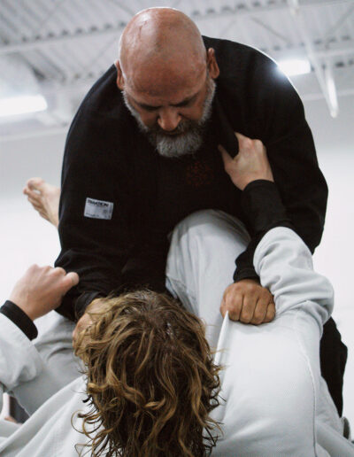 Students training at Traktion Jiu Jitsu Academy